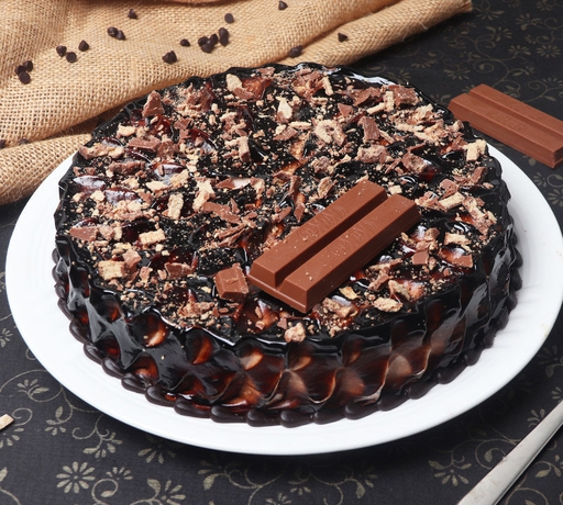 Silky Smooth Kitkat Cake