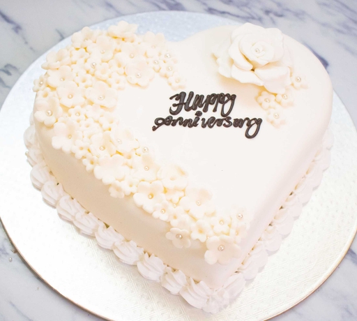Heart Shape Love Cake