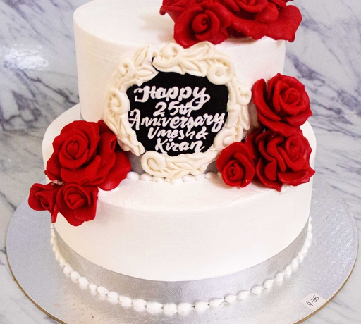 25th Anniversary Cake