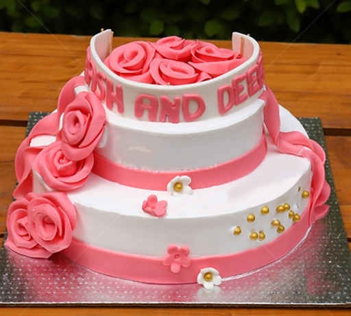 Wedding Themed Cake 1