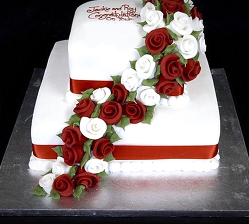 2 Storey Wedding Cake 1